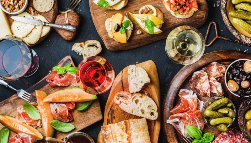 Aperitivos y entrantes