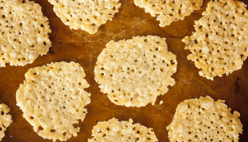 Chips de queso Parmesano