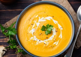 Crema de zanahoria