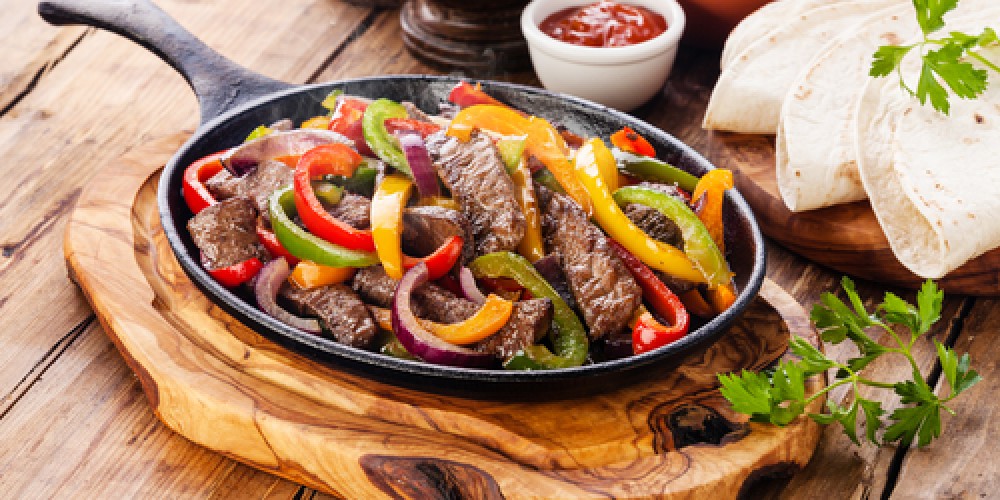 Receta Fajitas de ternera sencilla Cocina rico