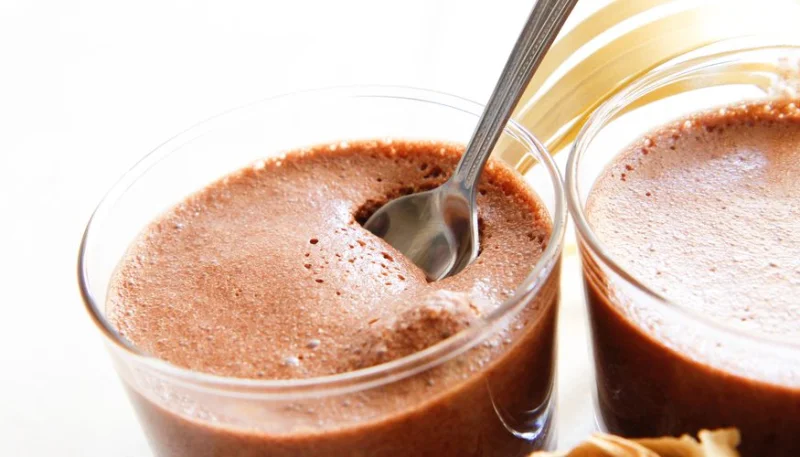 Mousse de chocolate casera