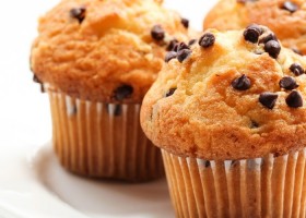 Muffins con pepitas de chocolate
