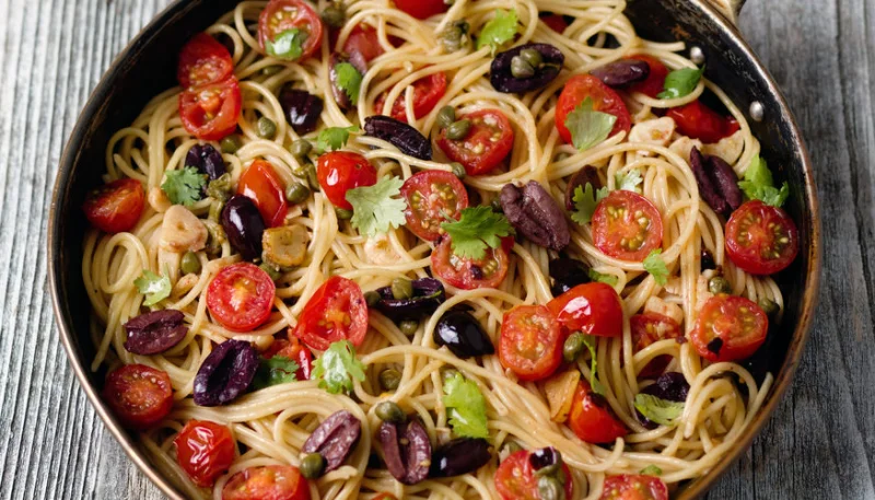 Pasta a la puttanesca