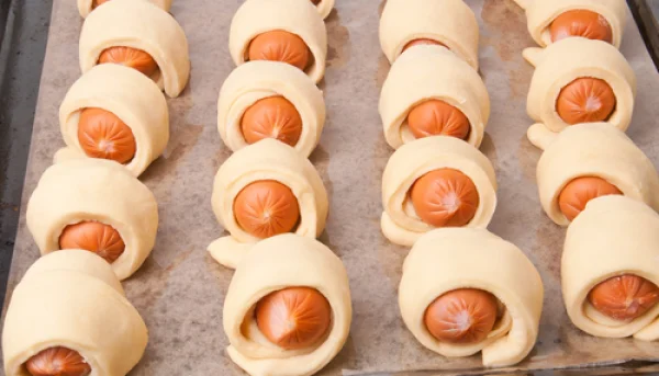 Rollitos de salchichas