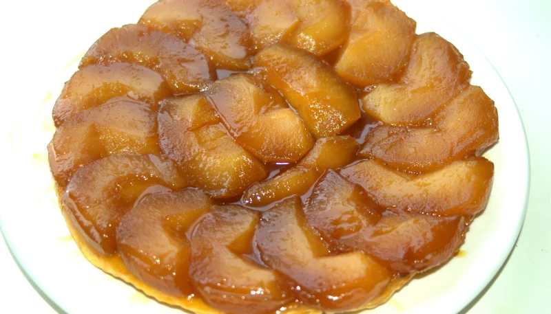 Tarta tatin de manzana de la abuela