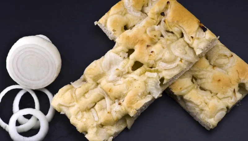 Focaccia de cebollas