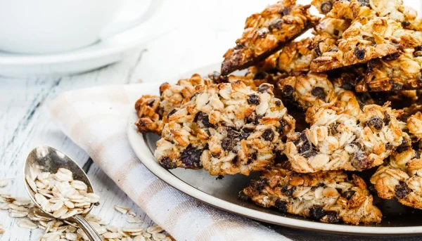 Galletas de copos de avena