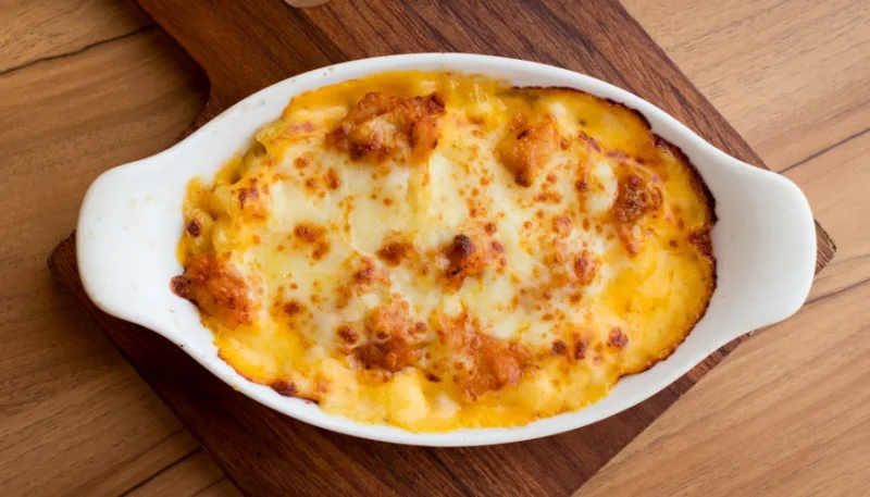 Gratinado de calabaza con parmesano