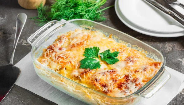 Gratinado de espinacas