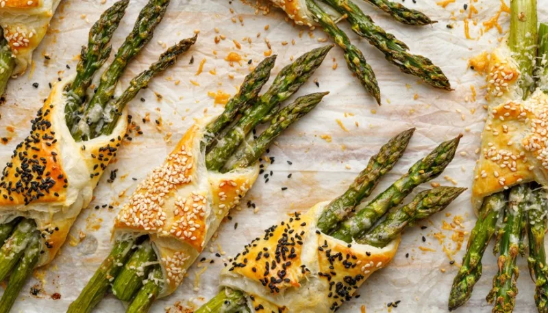 Hojaldre de espárragos
