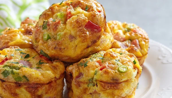 Muffins de pimientos