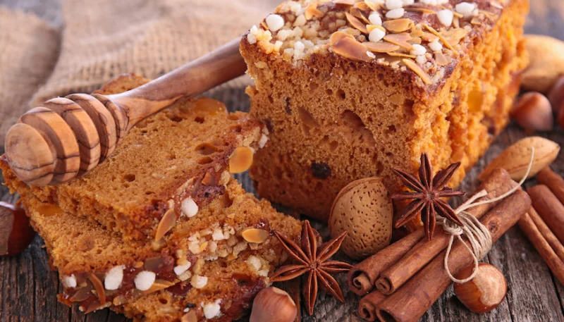 Pan de jengibre y miel