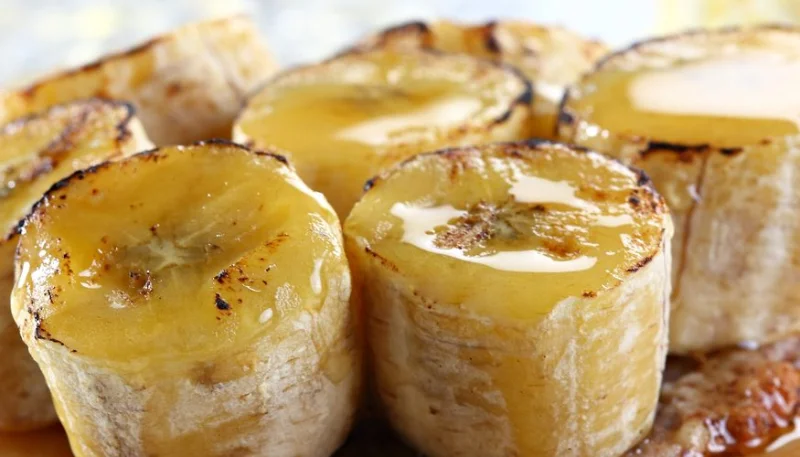 Plátanos caramelizados