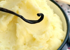 Puré dulce de patatas a la vainilla