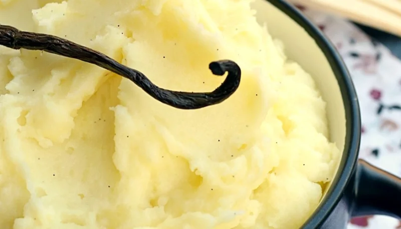 Puré dulce de patatas a la vainilla