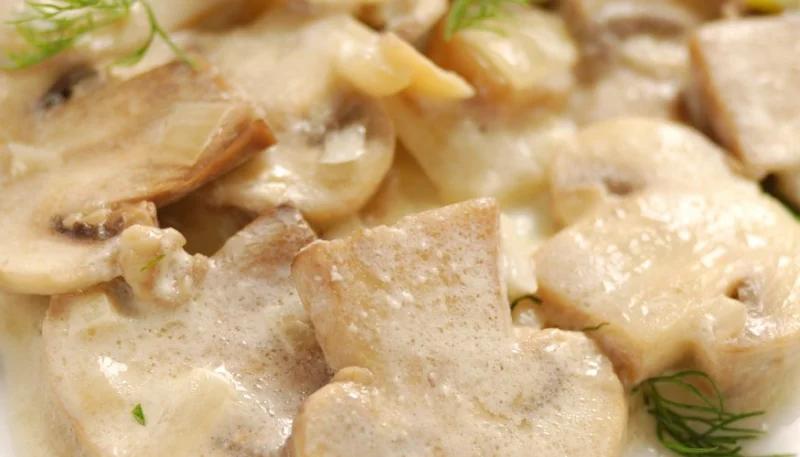 Salsa de champiñones