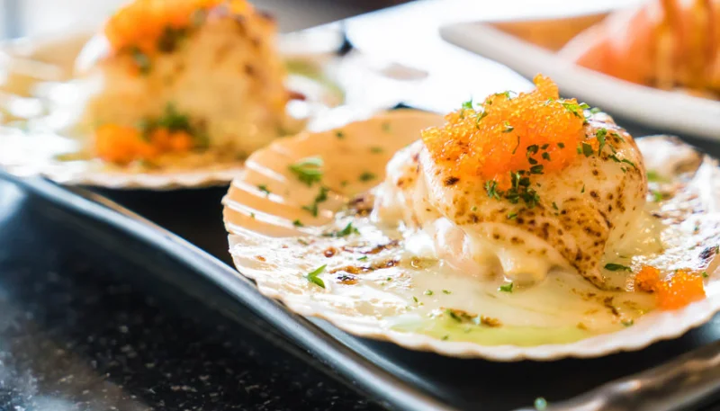 Vieiras a la bretona