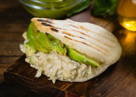 Arepas de pollo