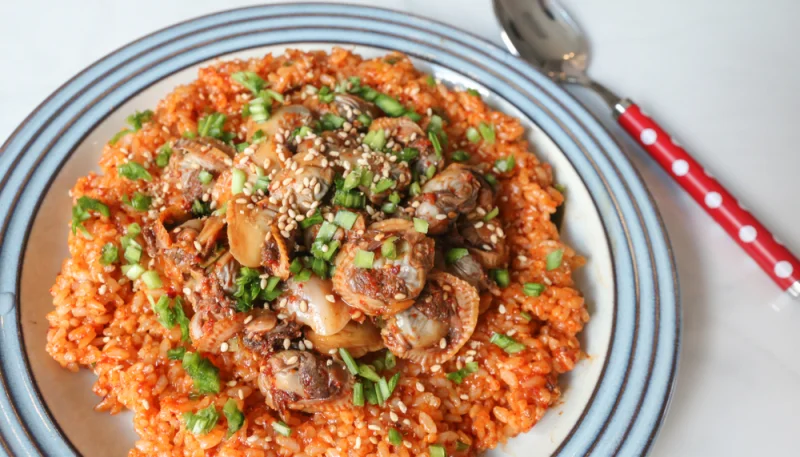 Arroz de berberechos