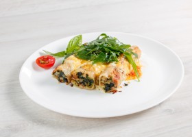 Canelones con verduras