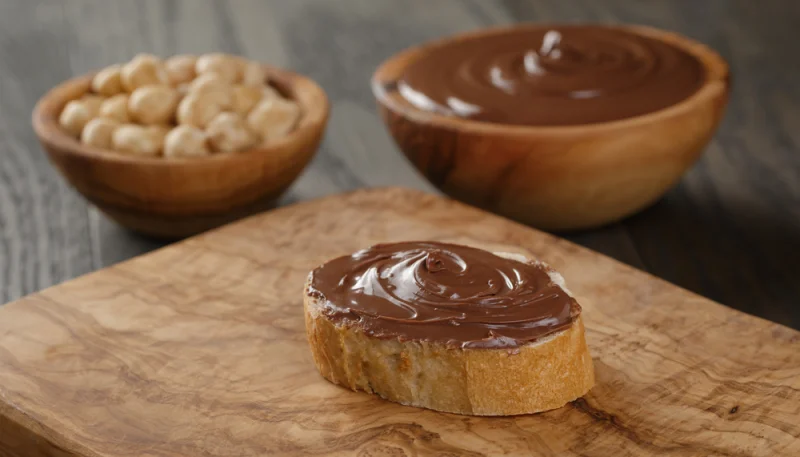 Crema de chocolate y avellanas caseras