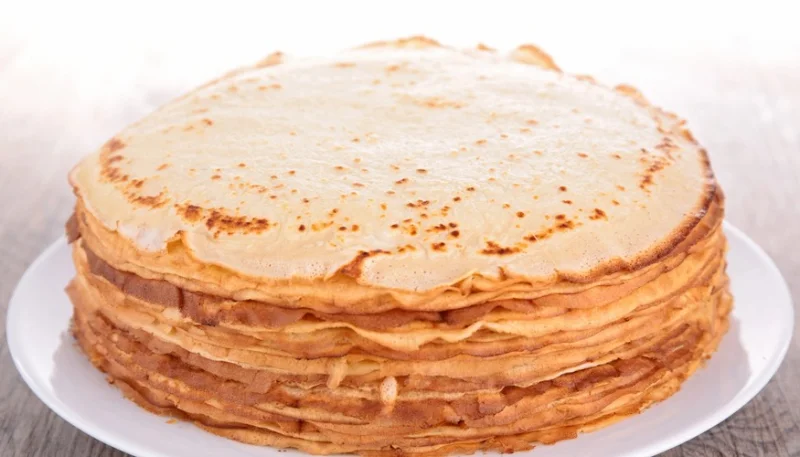 Crepes sin leche