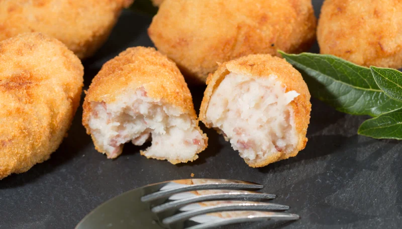 Croquetas de jamón y pollo
