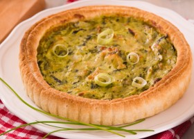 Hojaldre de puerros