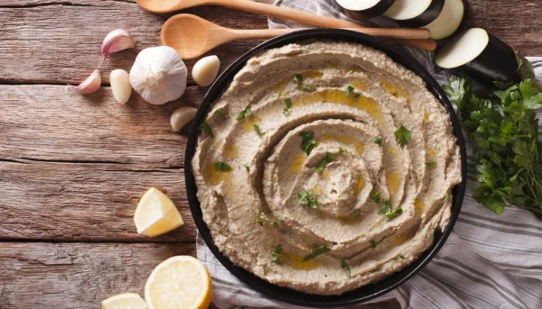 Hummus de berenjena