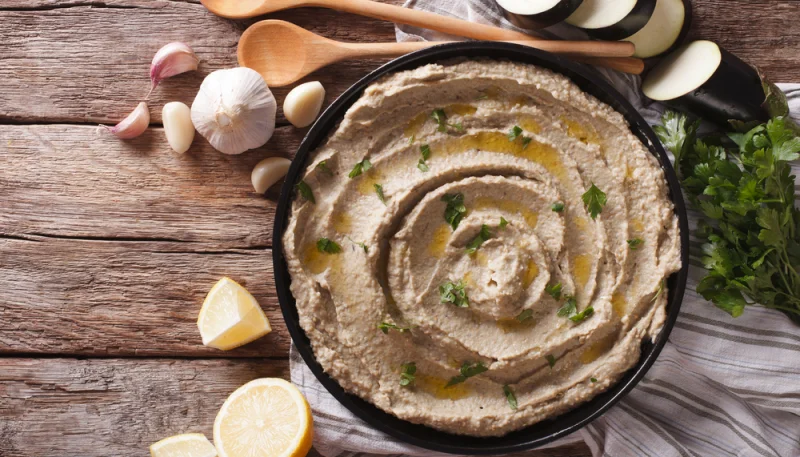 Hummus de berenjena