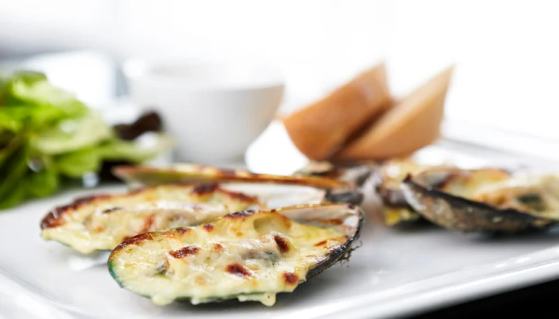 Mejillones gratinados