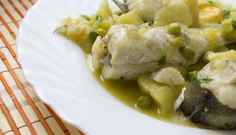 Merluza en salsa verde