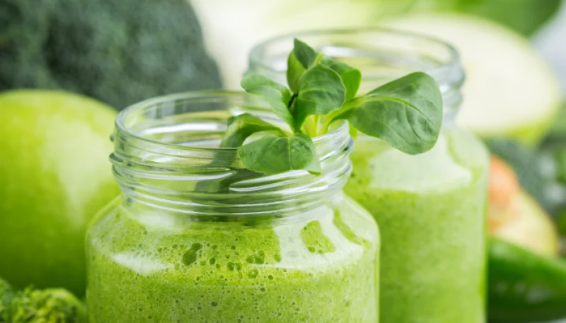 Batido de brócoli y pepino