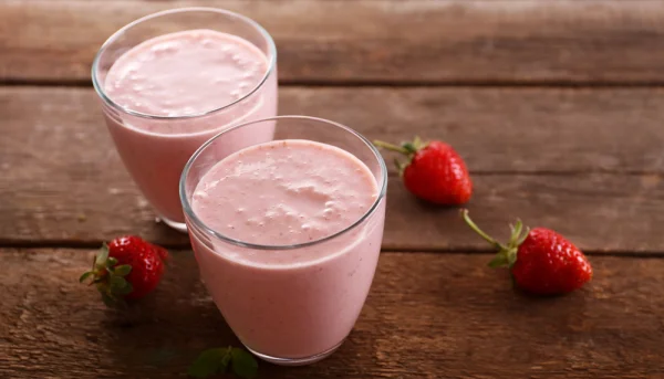 Batido de fresa