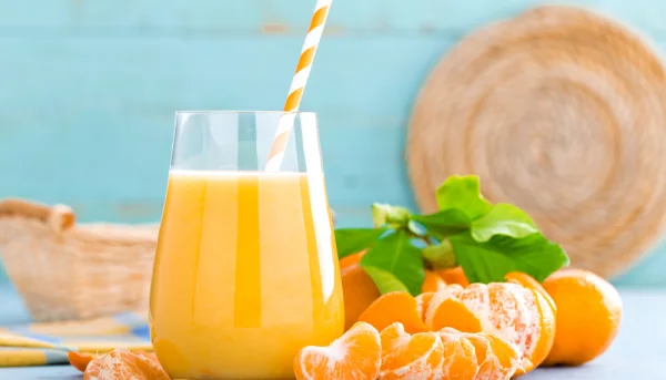 Batido de mandarina