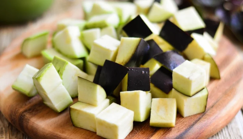 Berenjena al microondas