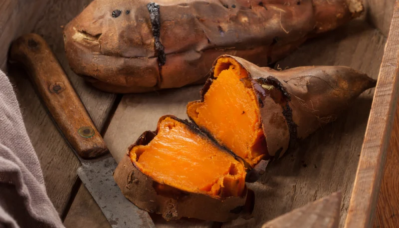 Boniato al microondas