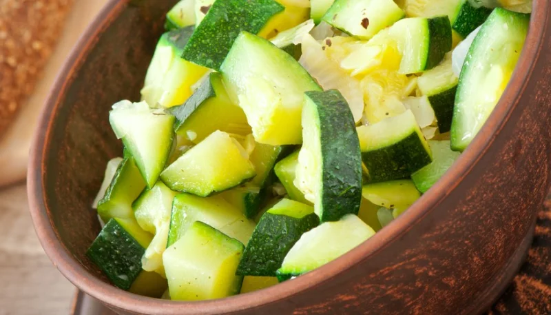 Calabacín en el microondas