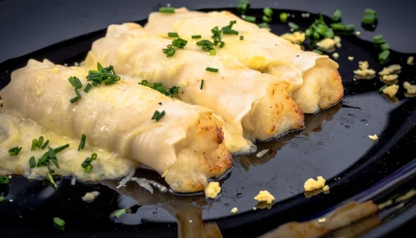 Canelones de pescado