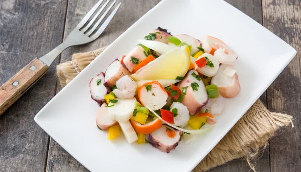 Ceviche de pulpo