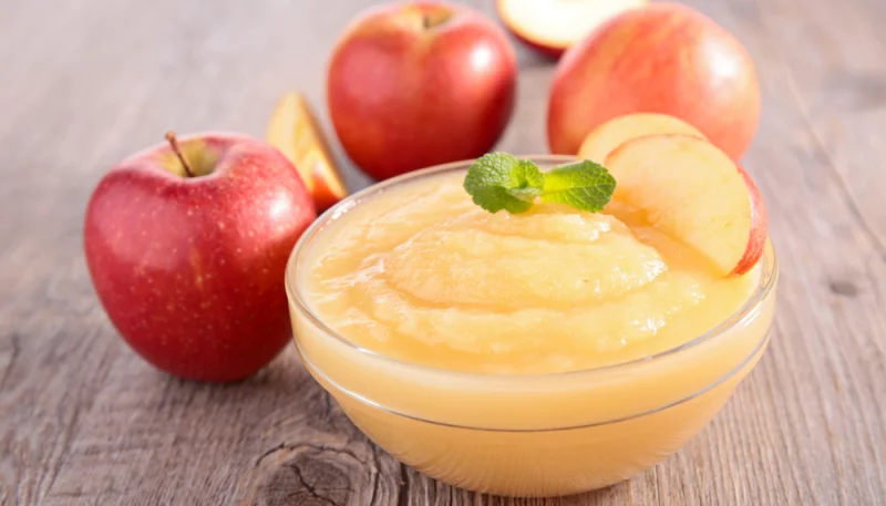 Compota de manzanas sin azúcar
