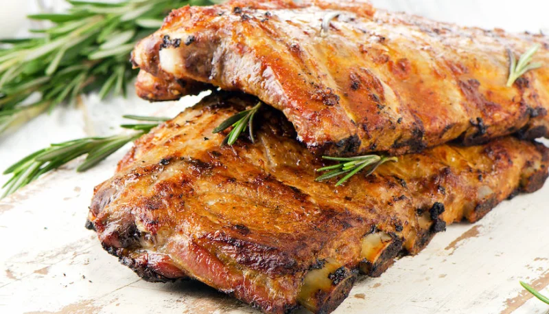 Costillas de cerdo con especias