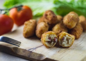 Croquetas de jamón y queso