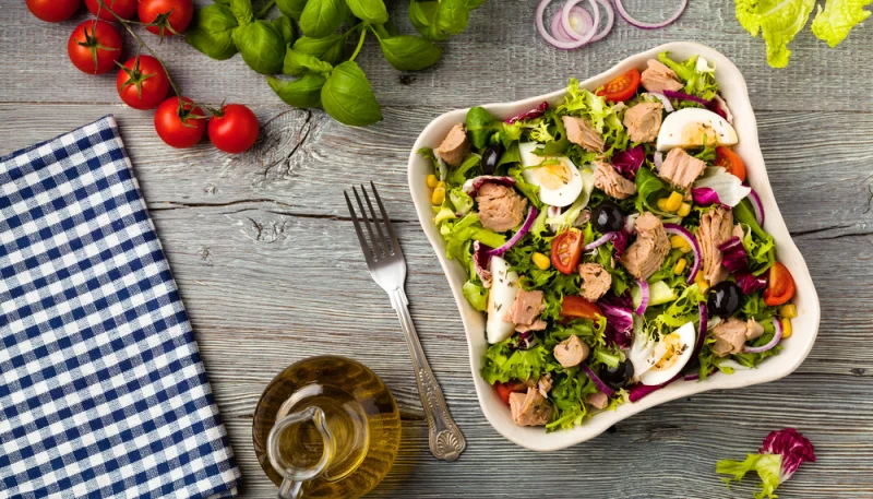 Ensalada de atún