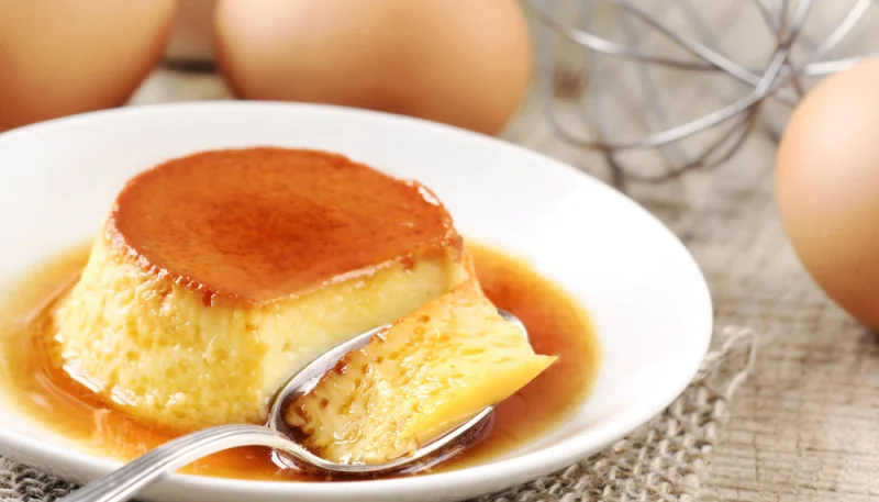 Flan de caramelo