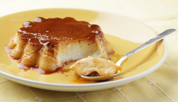 Flan de coco