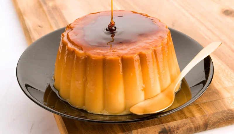 Flan de vainilla