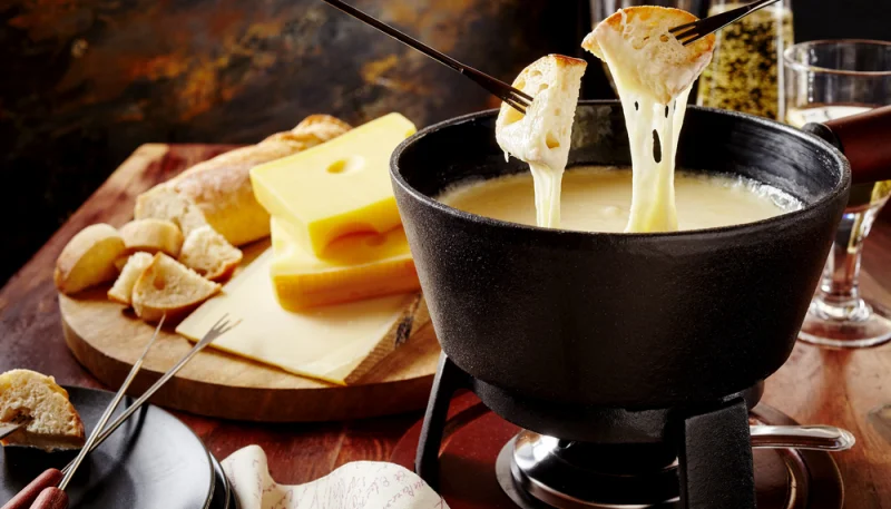Fondue de queso