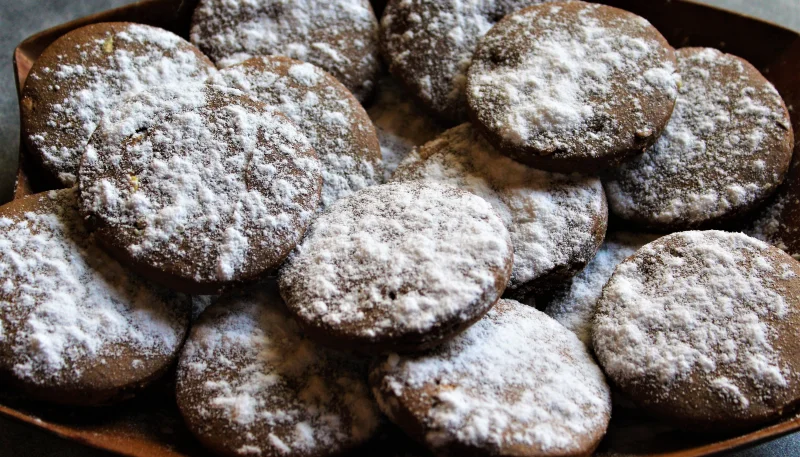 Masa frola de chocolate