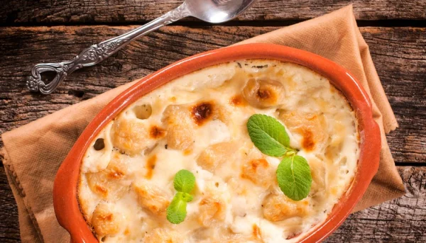 Gratinado de ñoquis